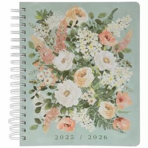 💐THE PAPER STUDIO~Floral Blue Home Office Planner